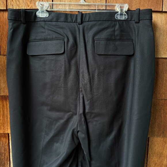 NEW J. Crew Bold Black Essential Wide Leg Pant in Women's 16 Tall - Picture 10 of 11